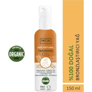 %100 Doğal Bronzlaştırıcı Yağ Organik Avokado Yağı Yoğun Bronzlaştırıcı Kakao Havuç Susam 150 ml