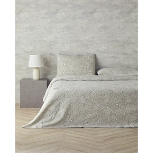 English Home Pure Birds Kolay Ütülenir Çift Kişilik Nevresim Takımı Bej