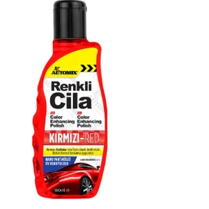 Kırmızı Renkli Cila 180 Ml