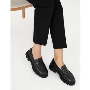 Pierre Cardin Kadın Siyah Deri Casual Ayakkabı 50300060-VR046