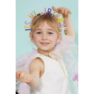 Le Mabelle Çok Renkli Its My Birthday Kız Çocuk Taç