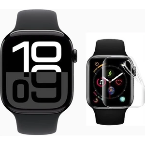 Apple Watch 10 42MM 3 Adet Uyumlu Şeffaf Ultra Koruyucu Nano Jelatin
