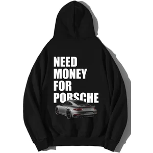 BRZ Collection Unisex Oversize Need Money For Porsche Hoodie