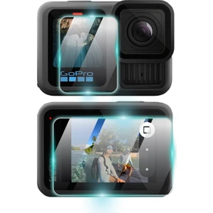 Gopro HERO13 Kamera Için 9h Nano Ipg Proactive Ekran Koruyucu (2 Adet Büyük, 1 Adet Küçük Ekran), Pürüzsüz Cam Bitiş