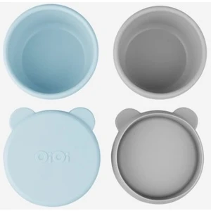 Oioi Silikon Kapaklı Mini Kase 2'li Mini Bites