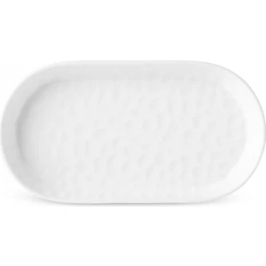 x Refika Bembeyaz Kayık Tabak 18 cm