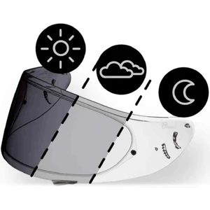 Kask Buğu Önleyici Siyah Uv Korumalı Pinlock