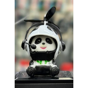 Motosiklet Bisiklet Aksesuar Gidona Takılan Ve Yapışabilen Panda Süs
