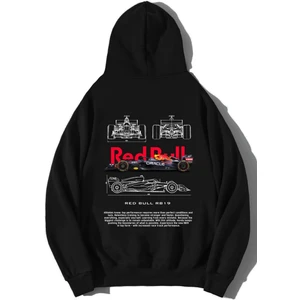 BRZ Collection Unisex Oversize Red Bull RB19 Hoodie