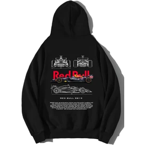 BRZ Collection Unisex Oversize Red Bull RB19 Hoodie
