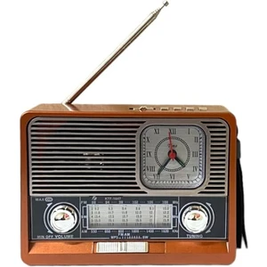 KTF-1647 Nostaljik Ahşap Radyo