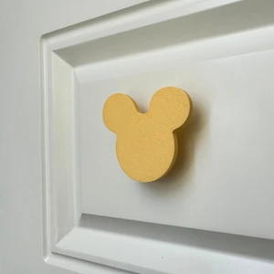 Pomerol sarı Mouse Dolap Kulpu - Çocuk Odası, Mutfak ve Banyo Için Modern, Şık ve Dayanıklı Mobilya Kulp, Dh