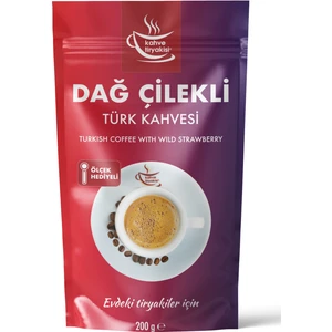 Kahve Tiryakisi Dağ Çilekli Türk Kahvesi 200 gr Paket