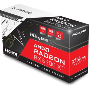 Sapphıre Amd Radeon RX 6500 XT Pulse 4GB 64Bit 2825MHz GDDR6  PCI-Express 4.0 Ekran Kartı 11314-01-20G