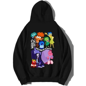BRZ Collection Unisex Oversize Ters Yüz Make Room For New Emotions Hoodie