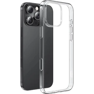 Apple iPhone 16 Pro Max Kılıf Ultra Ince Şeffaf Süper Silikon