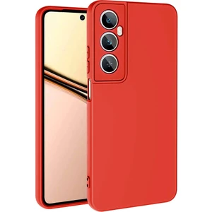 Realme C65 4g Kılıf  Renkli Kamera Korumalı Içi Süet Mara Lansman Silikon