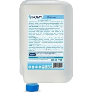 Classic Ferahlatıcı Derinlemesine Temizlik Kremsi Cilt Temizleme Köpüğü 9X1000 ml + Dispenser