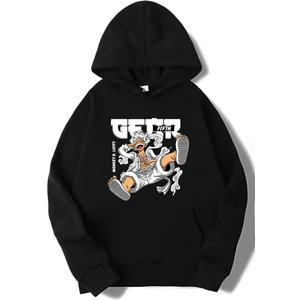 BRZ Collection Unisex Oversize Fifty Gear Monkey D. Luffy Hoodie