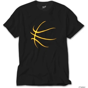 Crows Gate Basketbol Neon Siyah Tişört