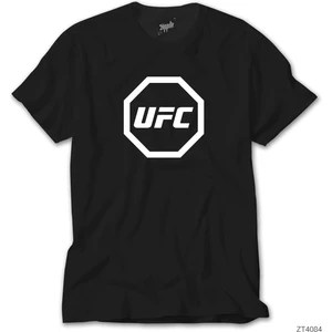 Crows Gate Ufc Logo Siyah Tişört