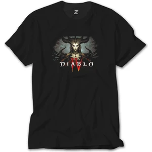 Crows Gate Diablo Iv Lilith Siyah T-Shirt