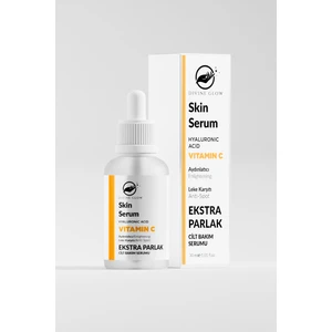 Divine Glow C Vitamini & Hyaluronik Asit Extra Parlak Aydınlatıcı ve Leke Karşıtı Yüz Serumu 30 ml