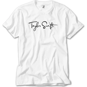 Crows Gate Taylor Swift Imza Beyaz T-Shirt