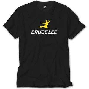 Crows Gate Bruce Lee Yellow Man Siyah T-Shirt