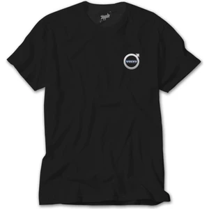 Crows Gate Volvo Logo 2 Siyah T-Shirt