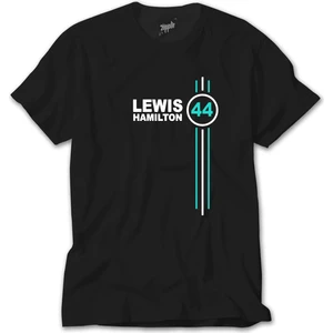 Crows Gate F1 Lewis Hamilton 44 Siyah T-Shirt