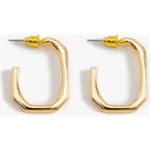 Geometrik Halka Küpe