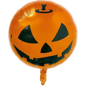 Patladı Gitti Halloween Tasarımlı 45X45 cm Folyo Balon Halloween Cadılar Bayramı Parti Malzemesi