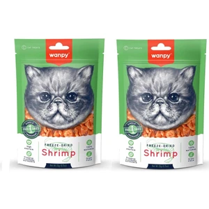 Freeze-Dried Donduralark Kurutulmuş Karides Kedi Ödülü 20 Gr. x 2 Adet