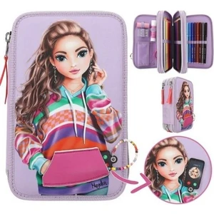 Top Model 3 Katlı Telefon Figürlü Dolu Kalem Kutu