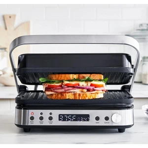 Bistro  Thermolon Seramik Yüzeyli Çelik  Grill Tost Makinesi