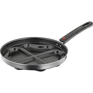 Kalpli Krep Pankek ve Omlet Tavası 24CM 4 Gözlü Alüminyum Yapışmaz