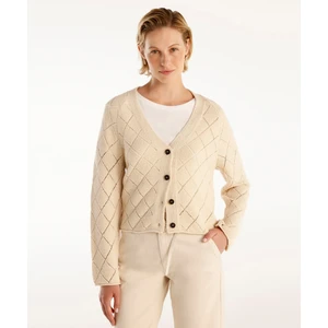 V Yaka Dekorlu Hırka