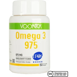 Omega 3 975 Mg 50 Kapsül