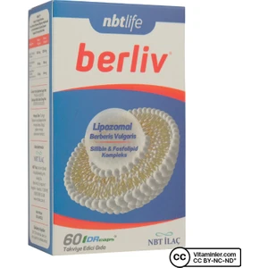 Nbt İlaç Nbt Life Berliv Lipozamal Berberin 60 Kapsül