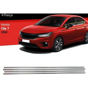 Auto Gp Honda City Cam Çıtası Alt Çıtası Krom 2021+
