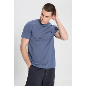 Regular Fit Normal Kesim Bisiklet Yaka %100 Pamuk Yeşil Tişört