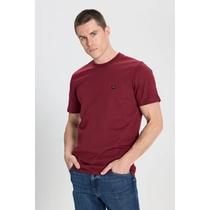 Regular Fit Normal Kesim Bisiklet Yaka %100 Pamuk Yeşil Tişört