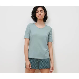 Şortlu Pijama Takımı, Tamamen Baskılı Şort