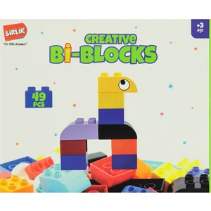 Birlik Oyuncak Bi-Blok Yaratıcı Blok Oyuncak Yeşil