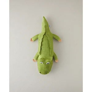 English Home Krokodil Bebe Dekoratif Kırlent 60x22 Cm Yeşil