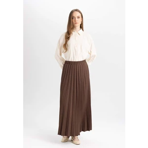 Pilise Esnek Belli Basic Düz Maxi Basic Etek D7291AX24AU