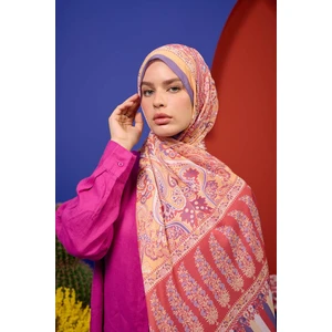 Marrakech Koleksiyon Soft Şal Mavi Çimen Yeşili 3049-14