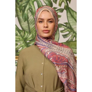 Marrakech Koleksiyon Soft Şal Şeftali Kırmızı 3047-09