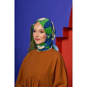 Marrakech  Koleksiyon Soft Eşarp Kraliyet Mavi Eflatun 1207-08